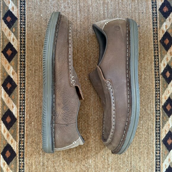 Men's Merrell Bask Moc in Brown - Picture 4 of 6